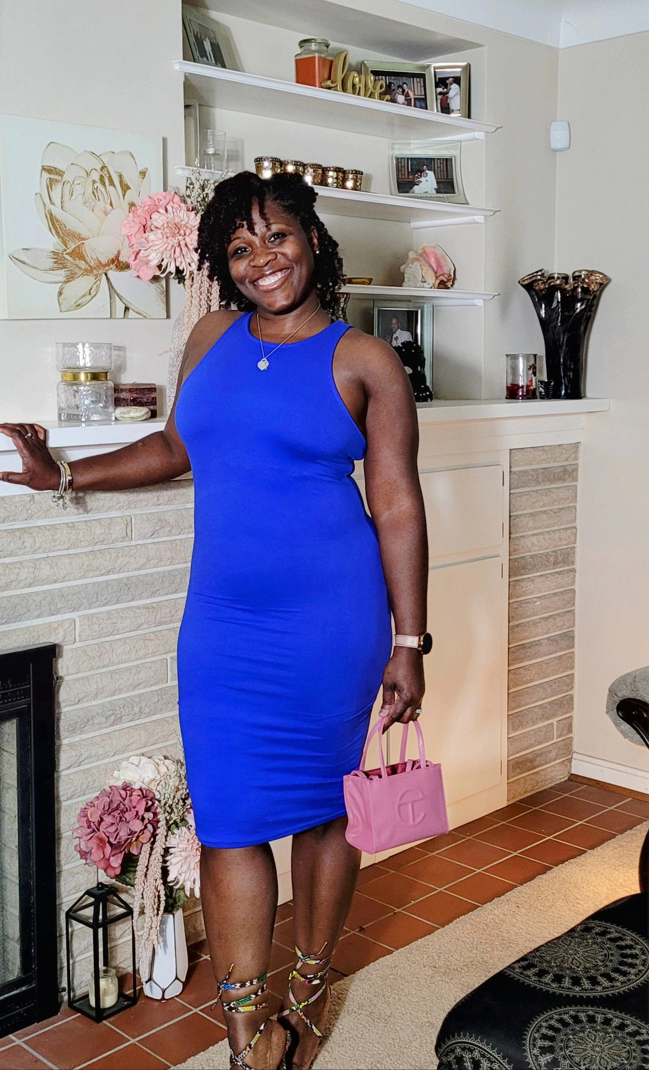 Macy| Racerback Midi {Royal Blue}