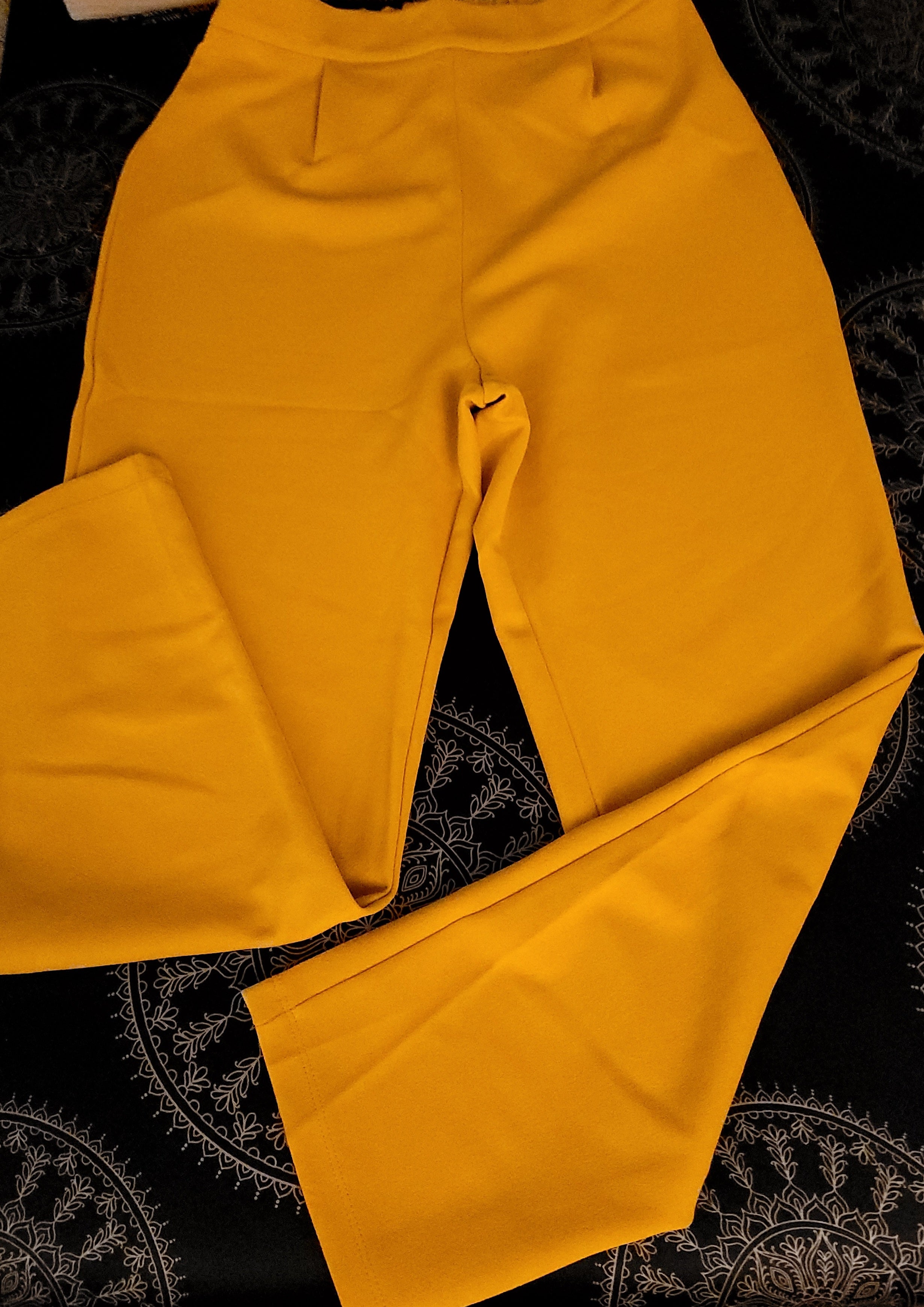 Perfect Pant| Straight- Legged {Mustard}