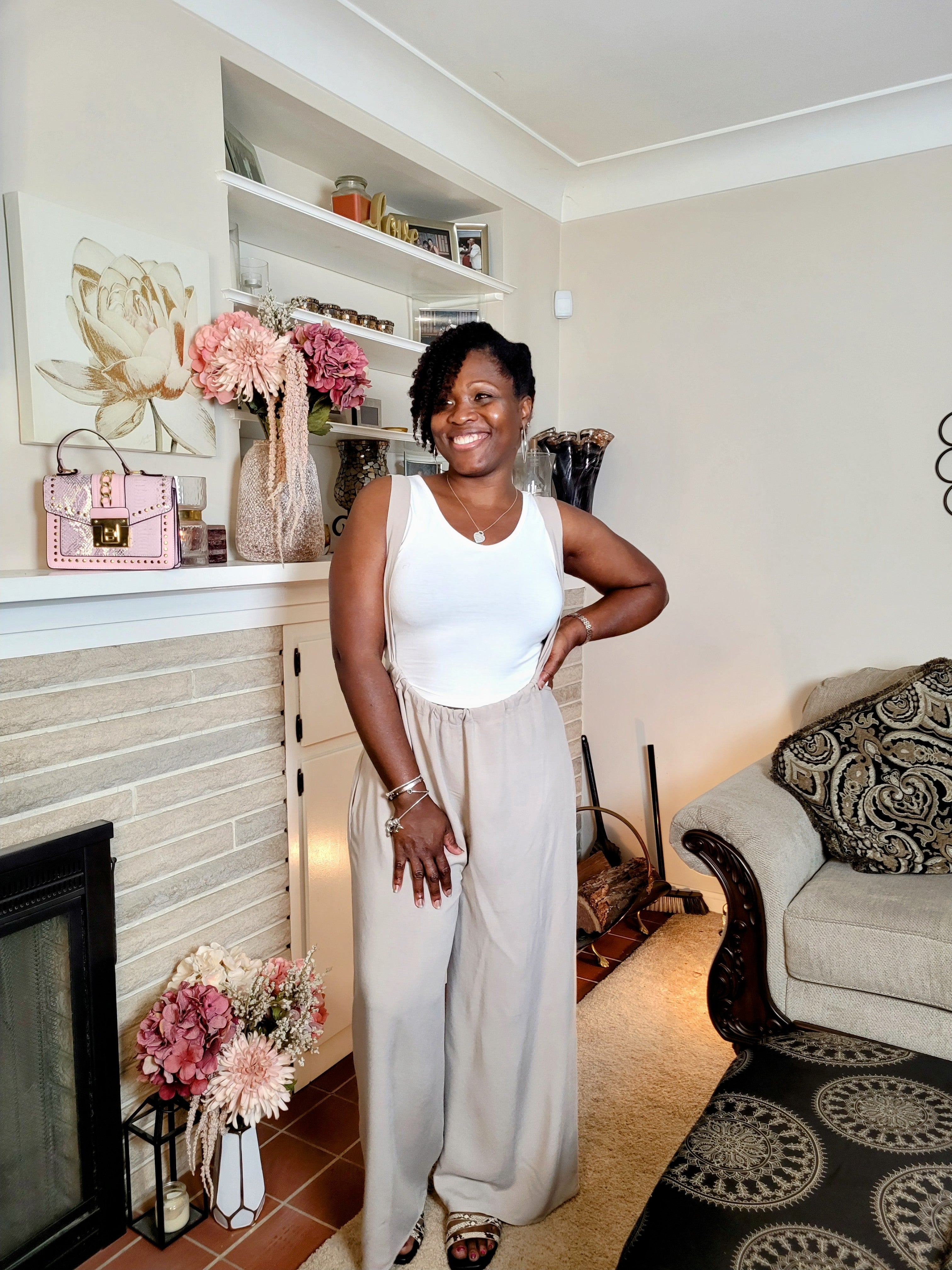 Atoria| Suspender Jumpsuit Set {Top & Jumpsuit}