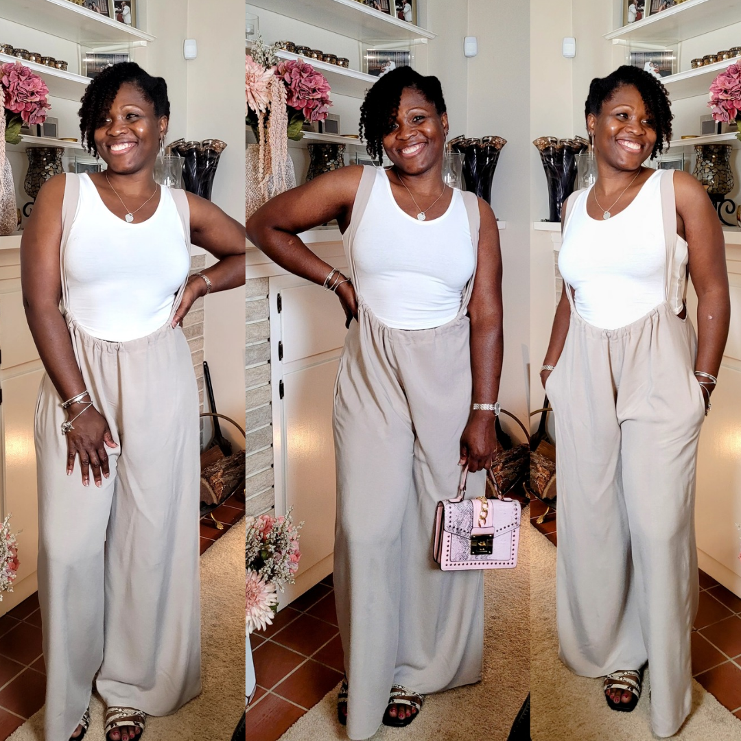 Atoria| Suspender Jumpsuit Set {Top & Jumpsuit}