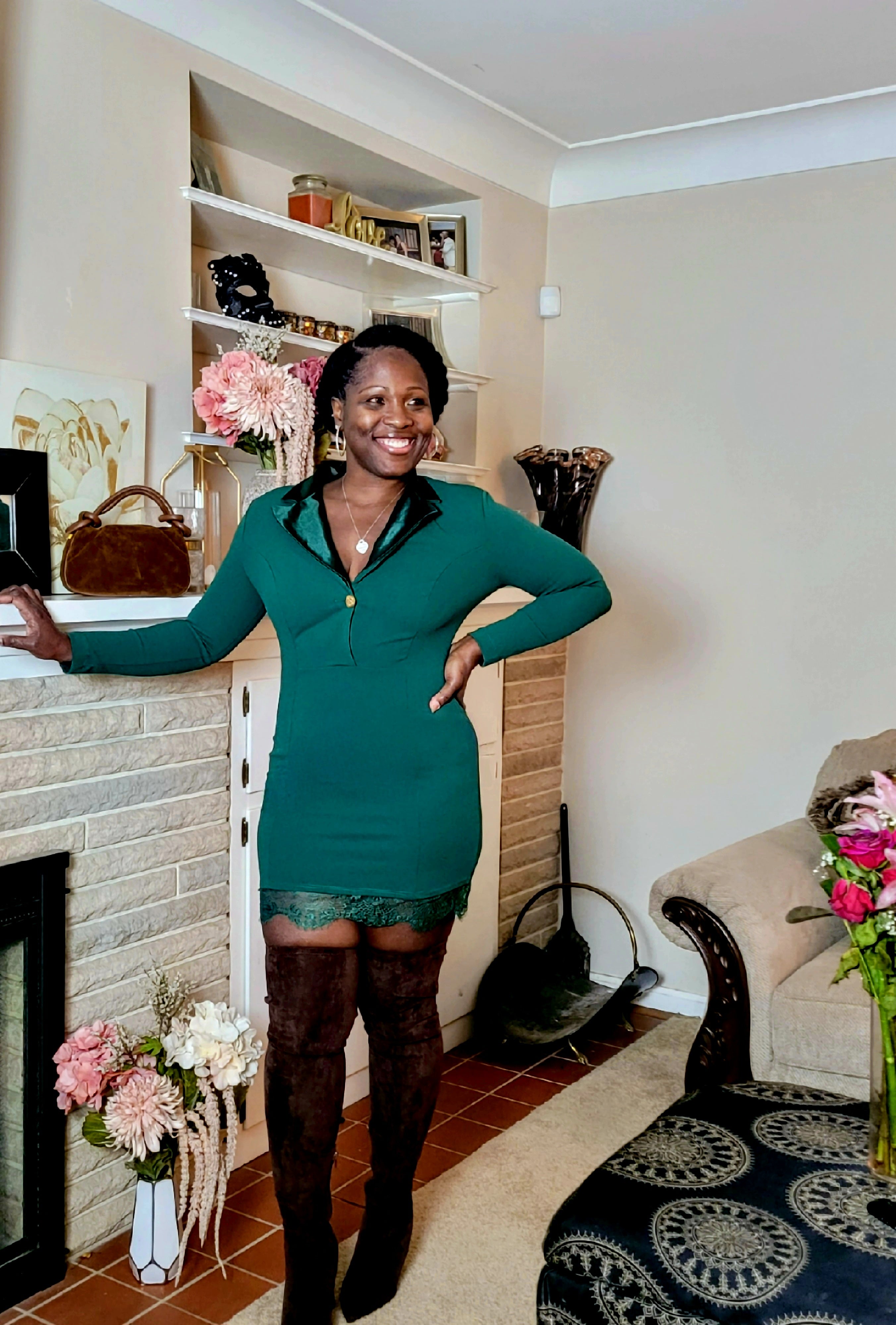 Soiree Chic| Satin & Lace Mini