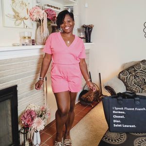 Glam Chic| Romper {Desert Rose}