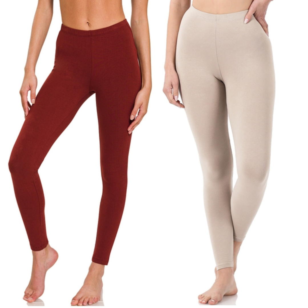 Lushline Buttery Soft Leggings| 2 pack