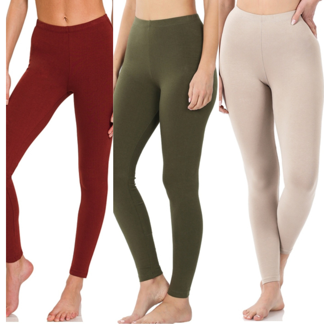 Lushline Buttery Soft Leggings| 3 pack