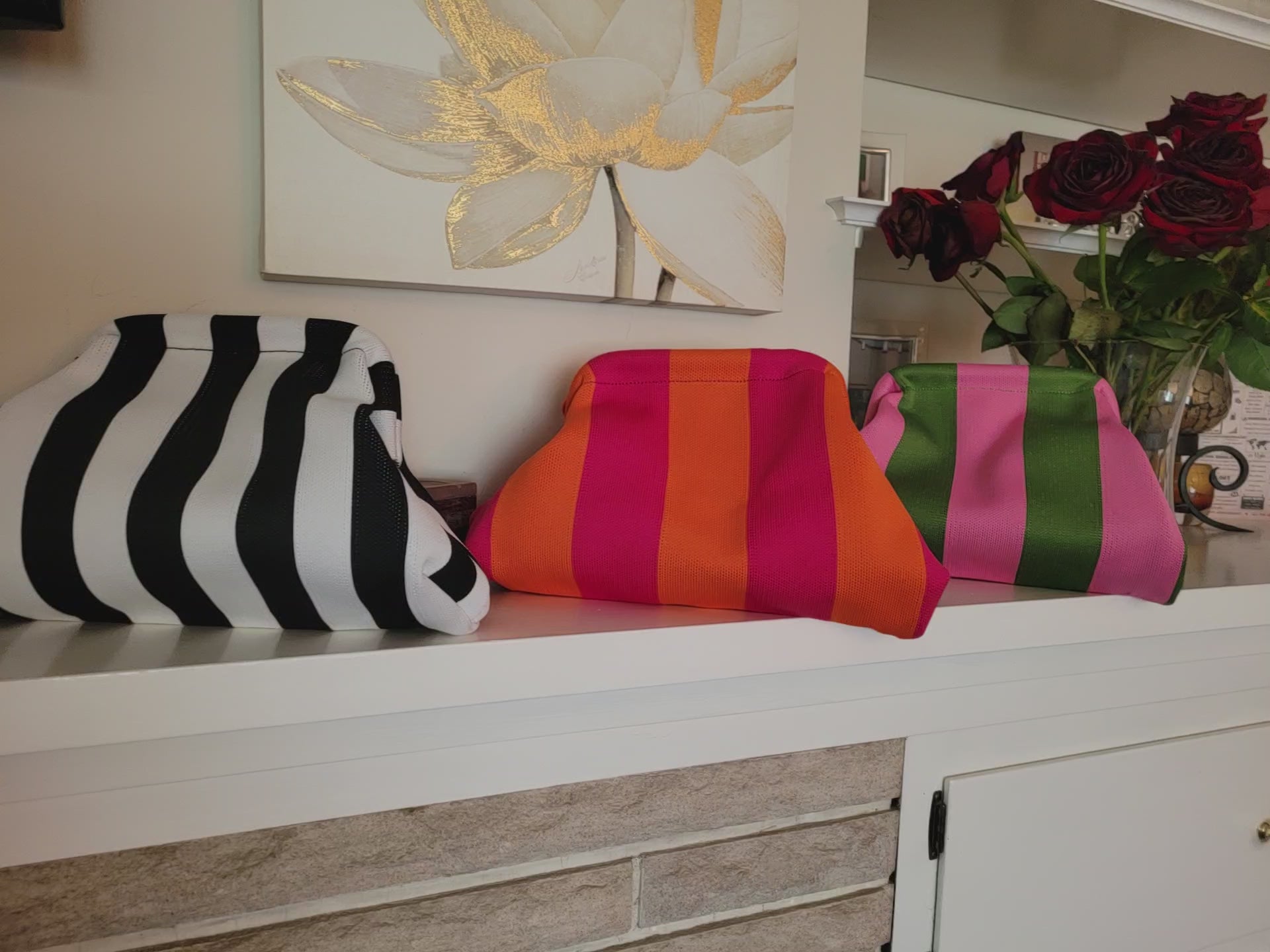 Bloom| Woven Clutch {6 colors}