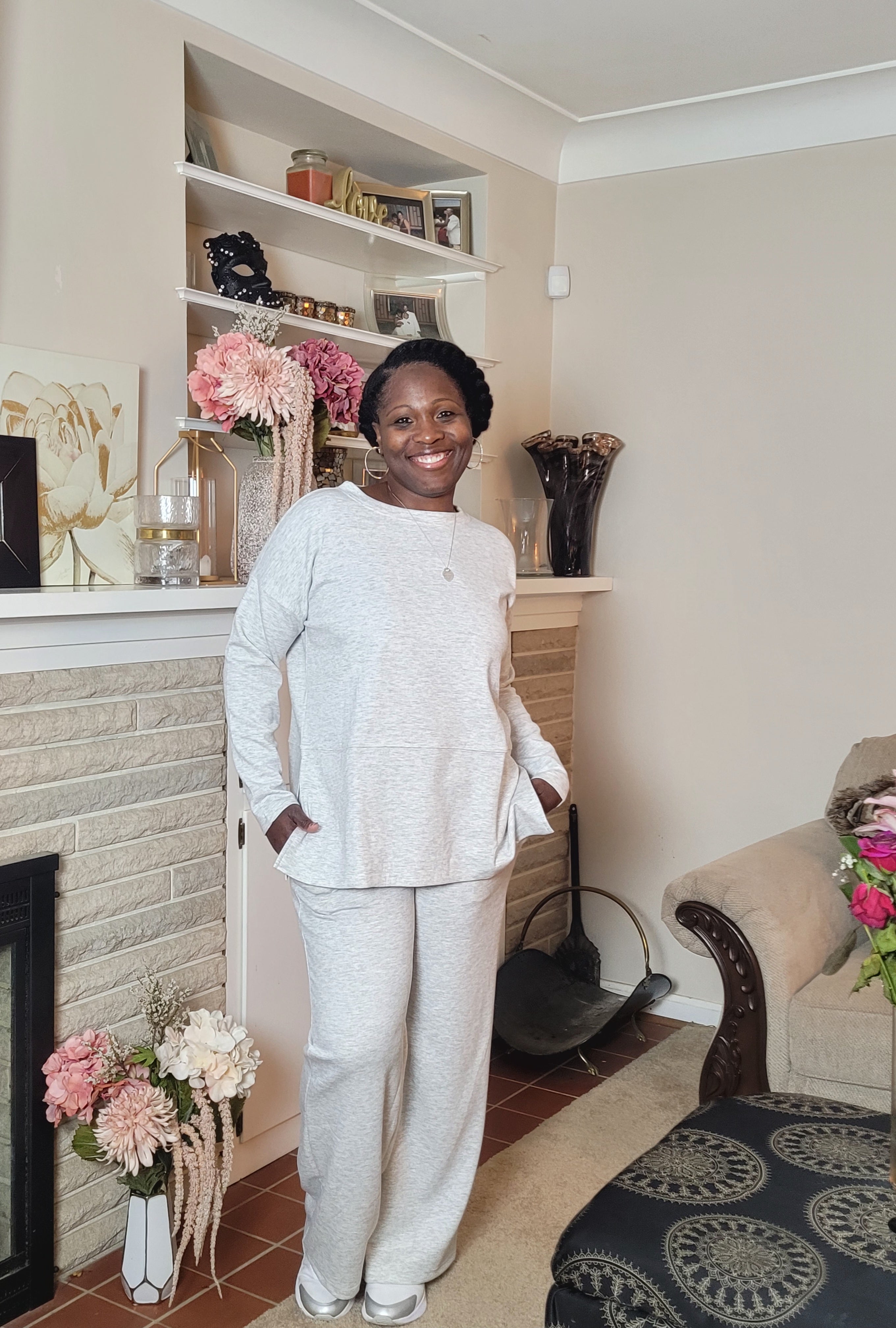 Pure Relaxation| Oversized Fleece Set