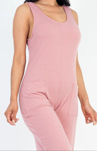 Absolute Comfort| Scoop Neck Jumpsuit {3 Colors}