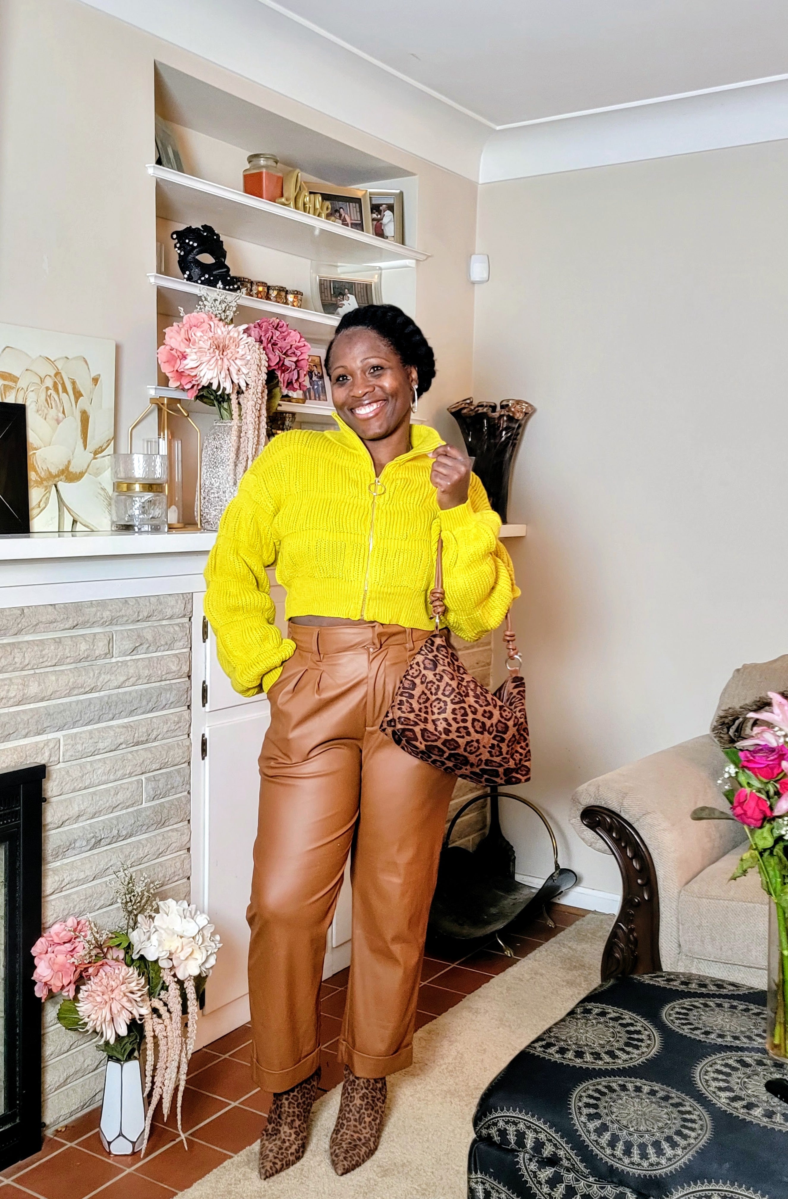 Chic Affair| Puff Sleeve Knit Sweater