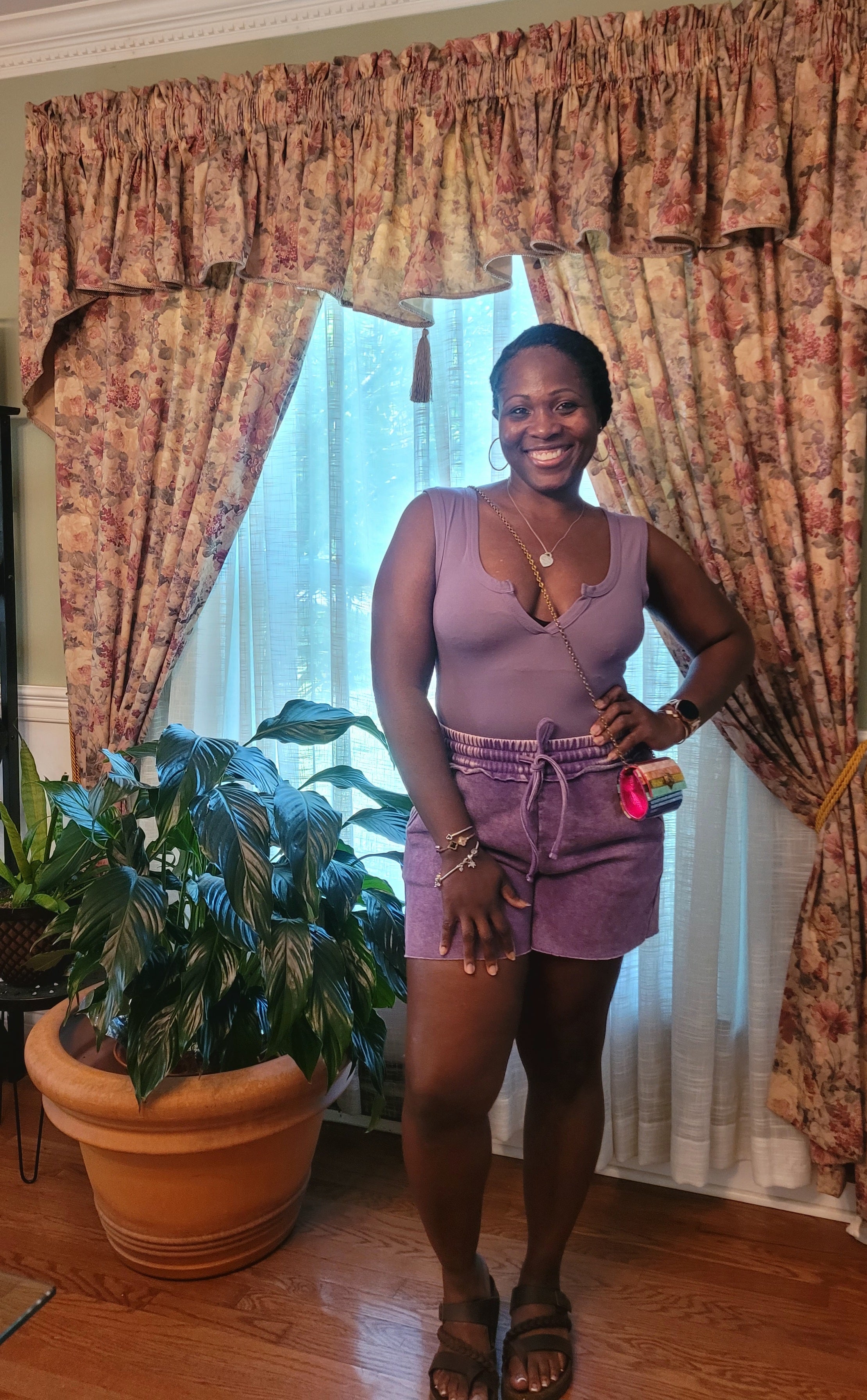 Everyday Chic| Washed Set| Grape