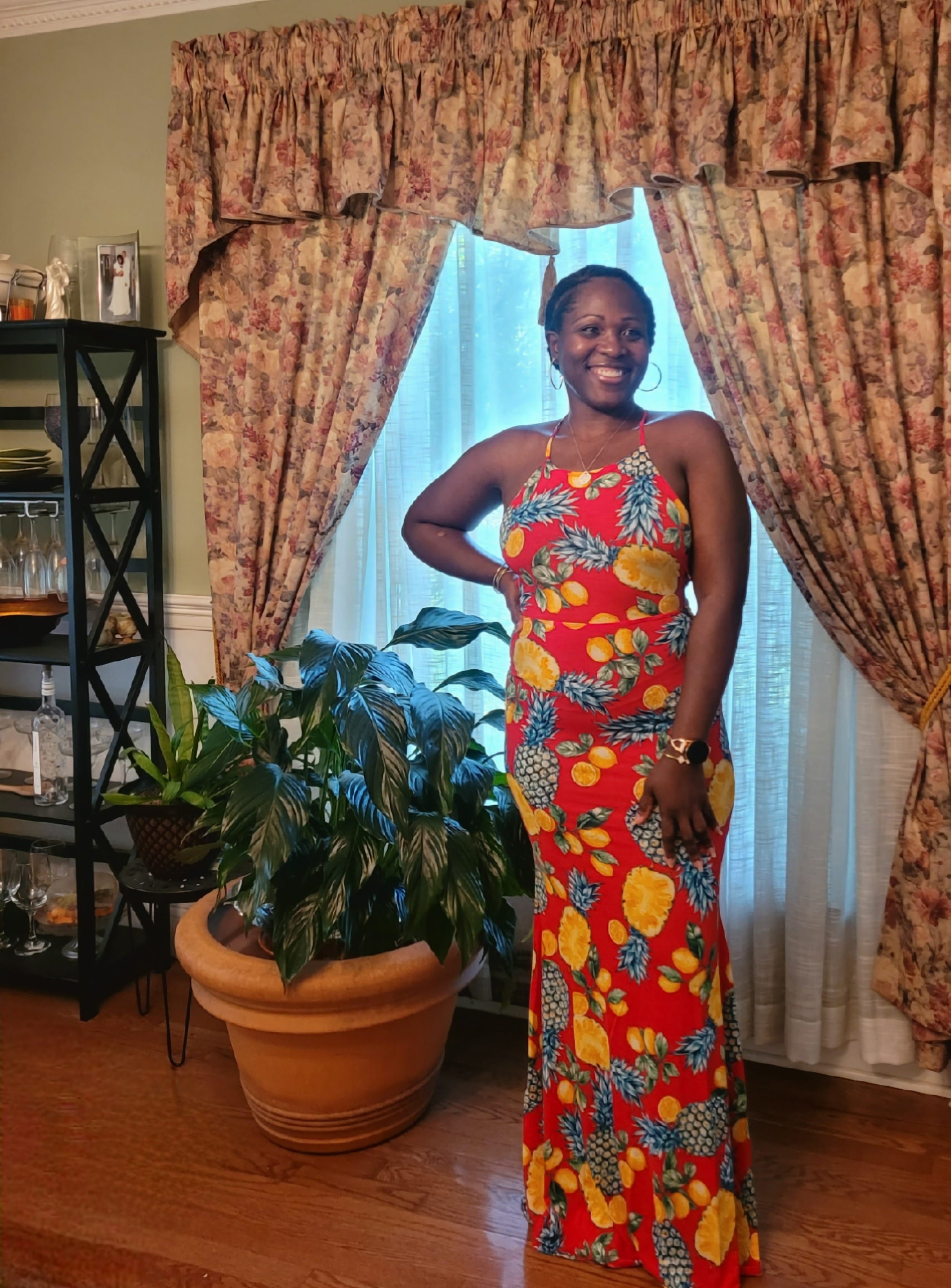 Tropical Delight| Maxi Dress