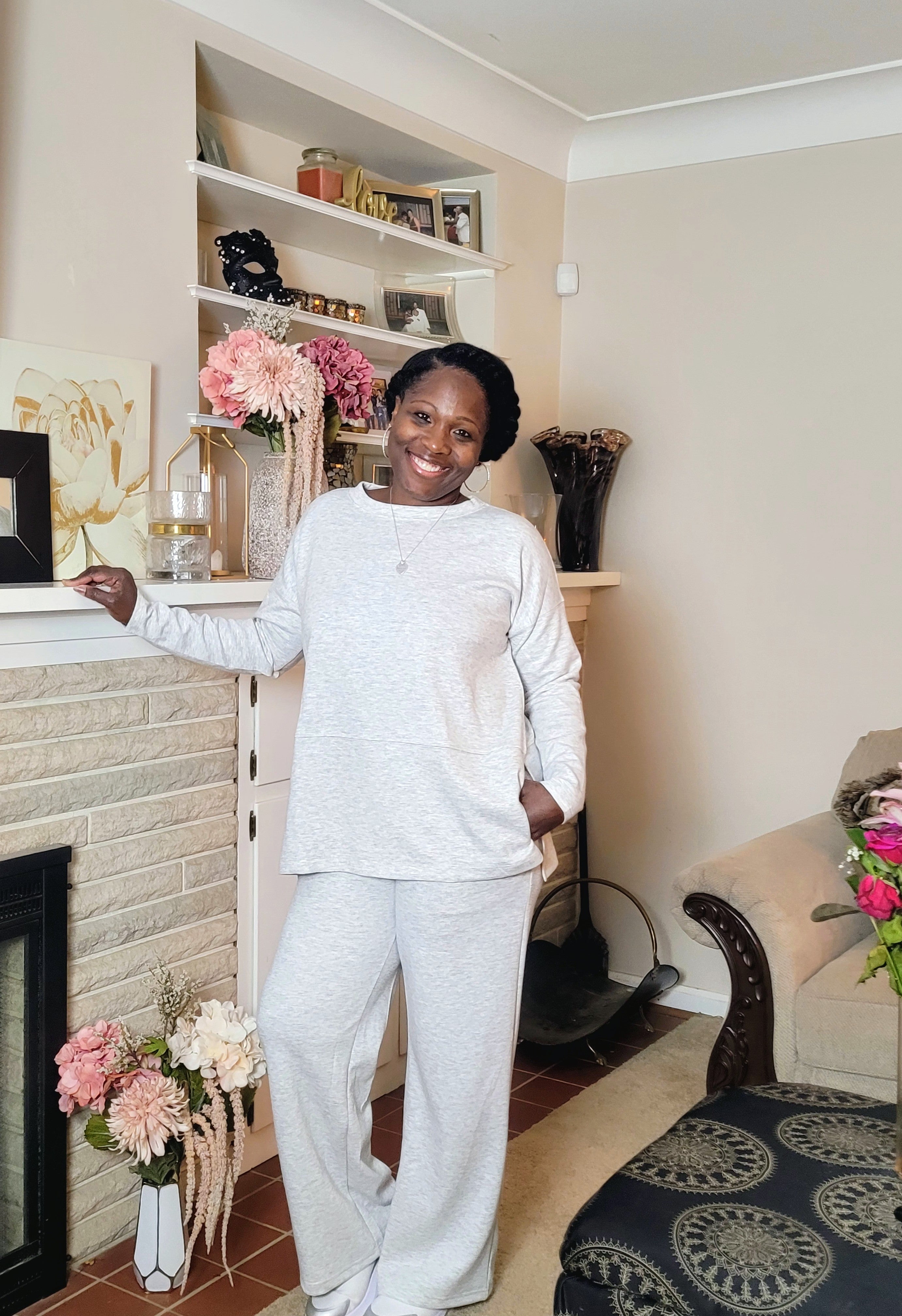 Pure Relaxation| Oversized Fleece Set