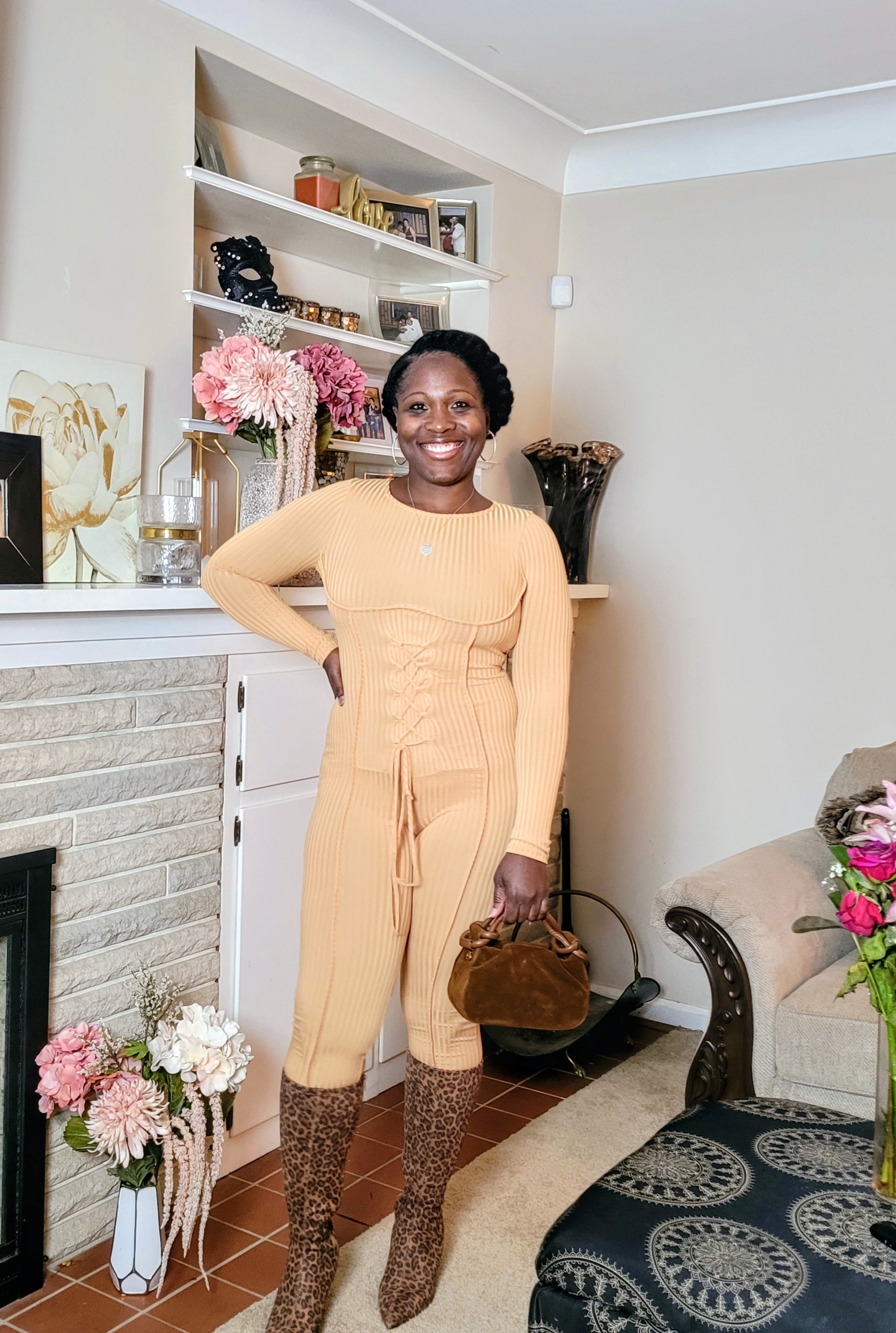 Monaco| Suede Knotted Tote