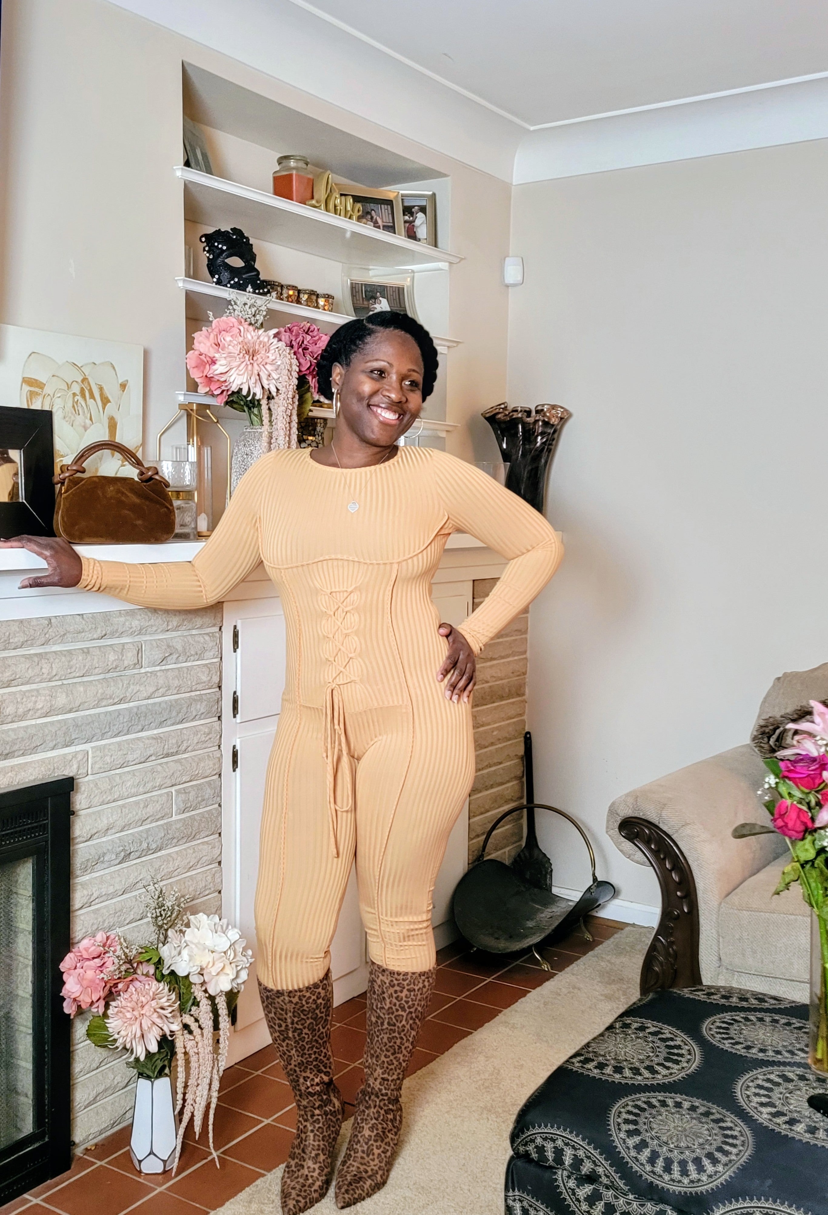 Work of Art| Ribbed Knit Jumpsuit