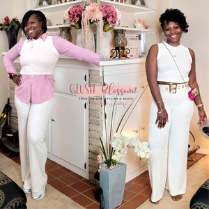 Heaven| Ruched Set {Ivory}