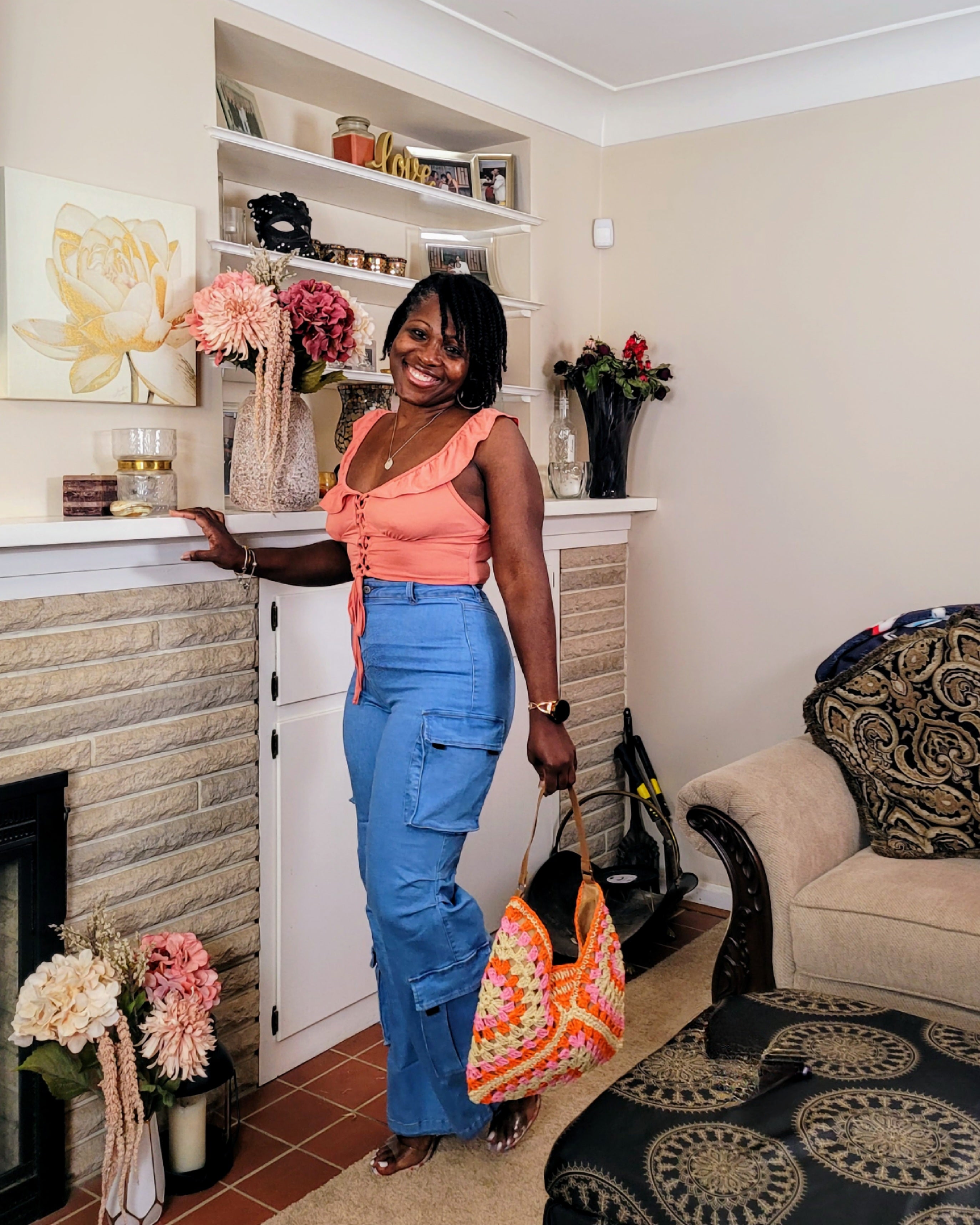 Marisol|Ruffled Top