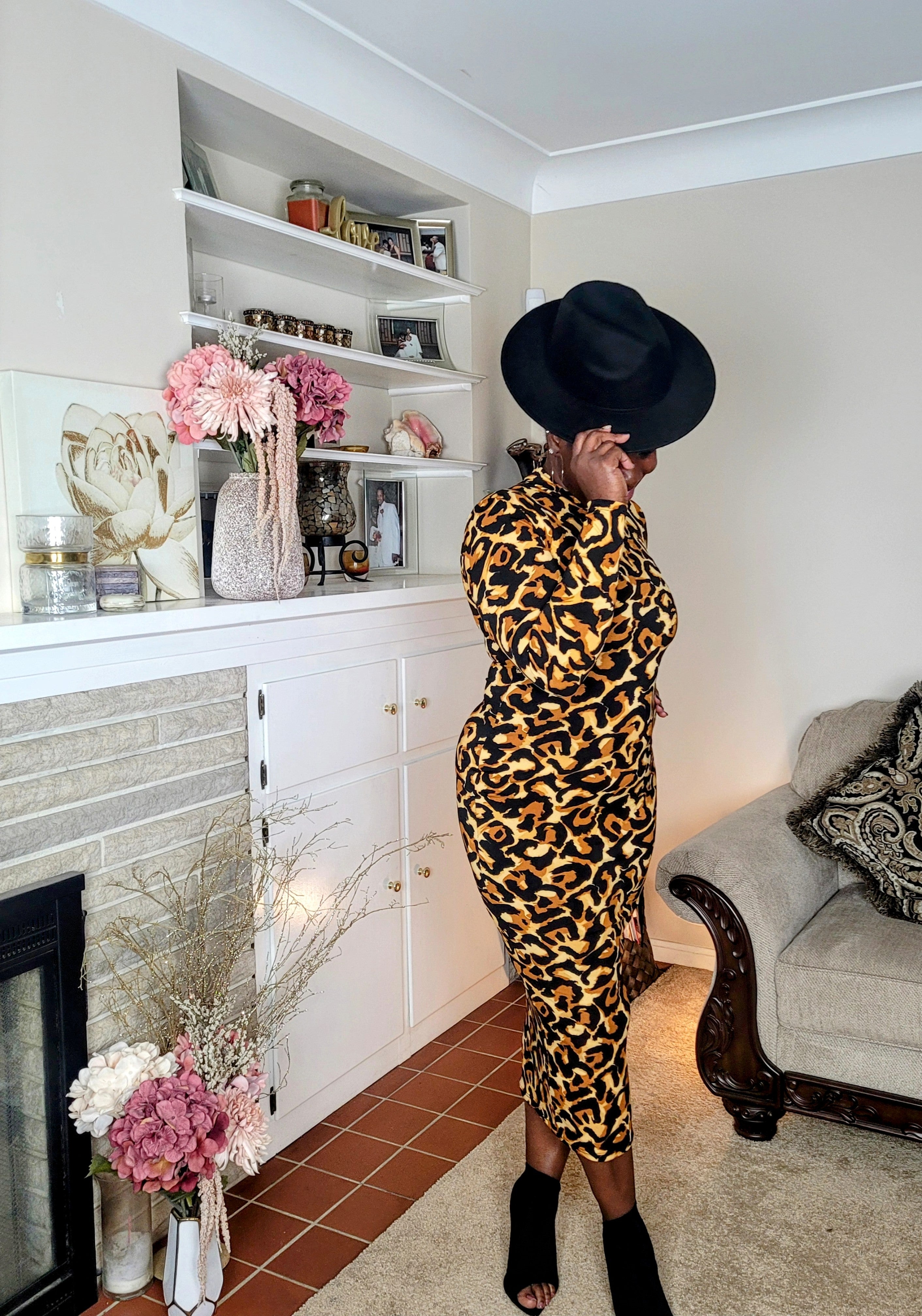 Flirty| Leopard Midi